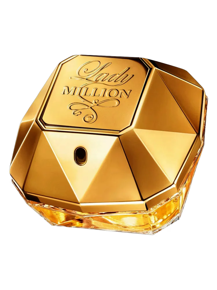 Frasco do Lady Million Eau de Parfum, Paco Rabanne